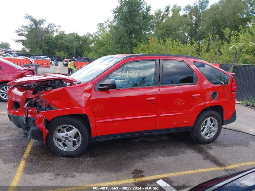 2003 Pontiac Aztek VIN: 3G7DA03E53S589659 Lot: 40193669