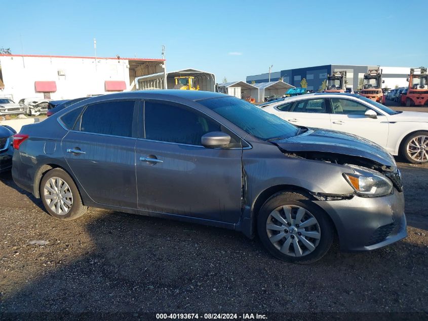 2017 Nissan Sentra Sv VIN: 3N1AB7AP8HY276451 Lot: 40193674