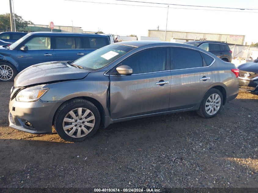 2017 Nissan Sentra Sv VIN: 3N1AB7AP8HY276451 Lot: 40193674