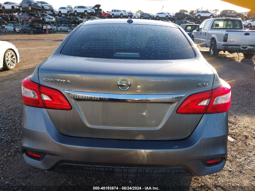 2017 Nissan Sentra Sv VIN: 3N1AB7AP8HY276451 Lot: 40193674