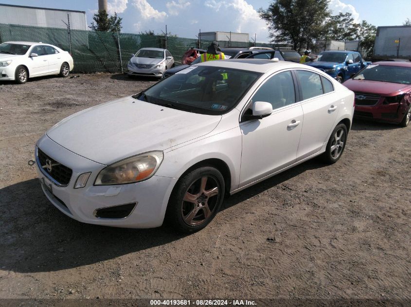 2013 Volvo S60 T5 VIN: YV1612FS8D2210443 Lot: 40193681