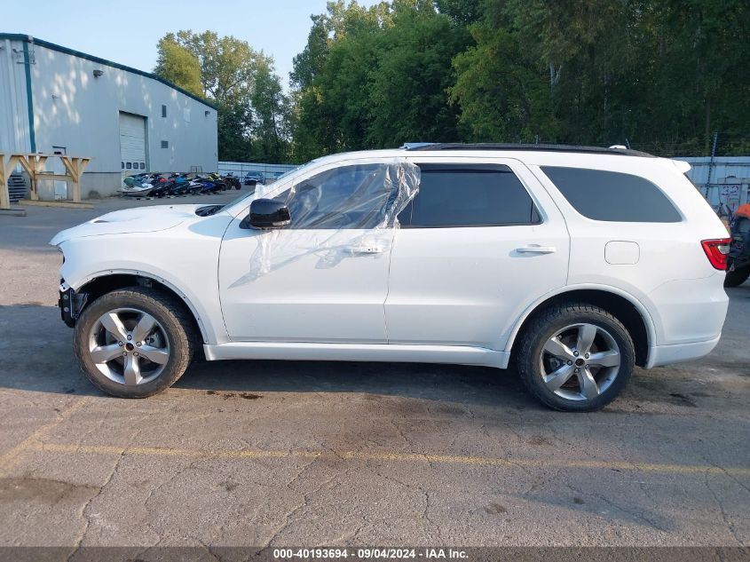 2020 Dodge Durango Gt Plus Awd VIN: 1C4RDJDG6LC395653 Lot: 40193694