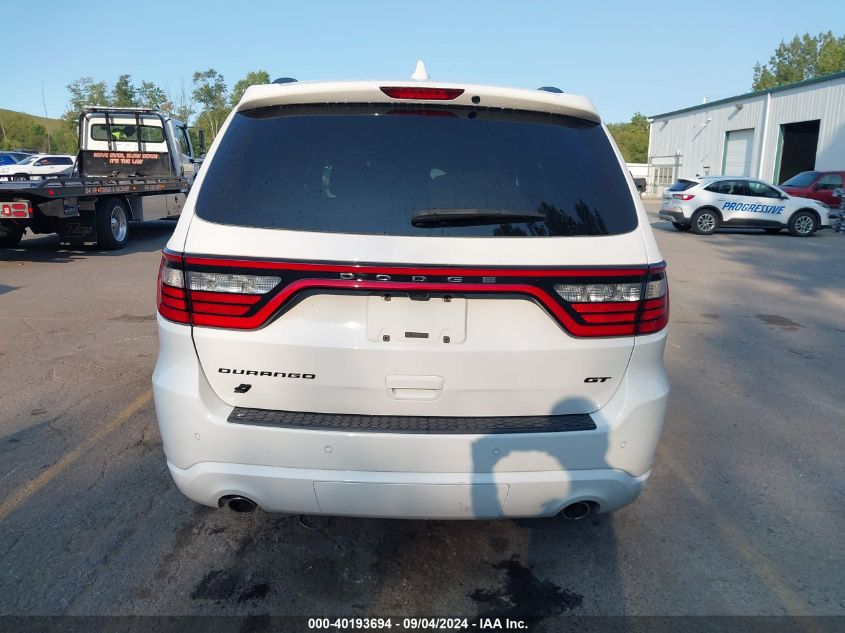 2020 Dodge Durango Gt Plus Awd VIN: 1C4RDJDG6LC395653 Lot: 40193694