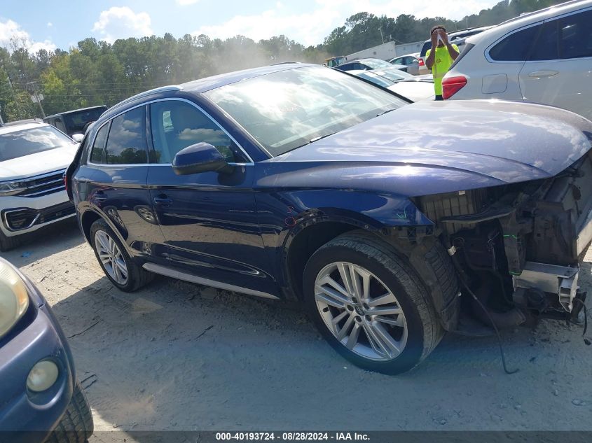 2018 Audi Q5 2.0T Premium/2.0T Tech Premium VIN: WA1BNAFY8J2002088 Lot: 40193724