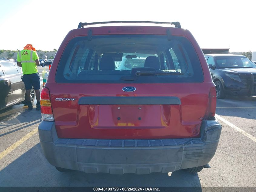 2005 Ford Escape Xls VIN: 1FMYU92Z95KA82065 Lot: 40193729