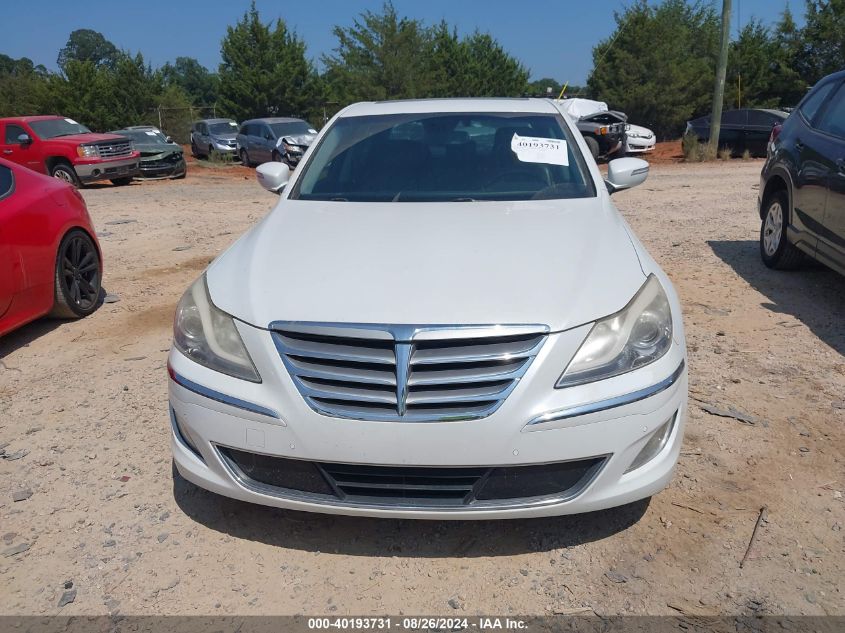 2012 Hyundai Genesis 4.6 VIN: KMHGC4DFXCU156115 Lot: 40193731