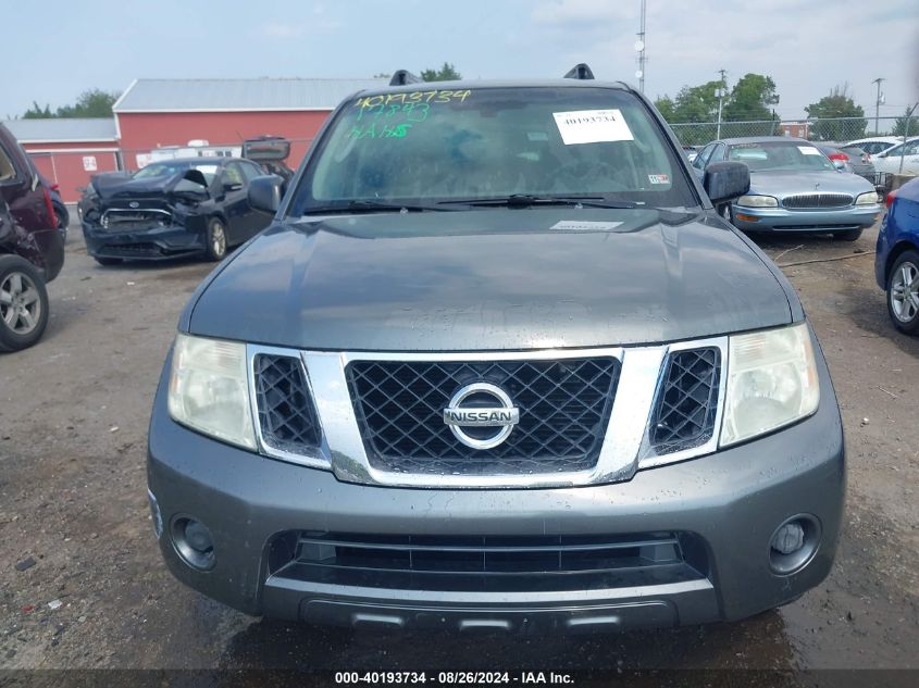 2009 Nissan Pathfinder S VIN: 5N1AR18B69C611907 Lot: 40193734