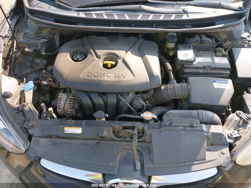 2011 Hyundai Elantra Gls (Ulsan Plant) VIN: KMHDH4AE2BU086608 Lot: 40193764