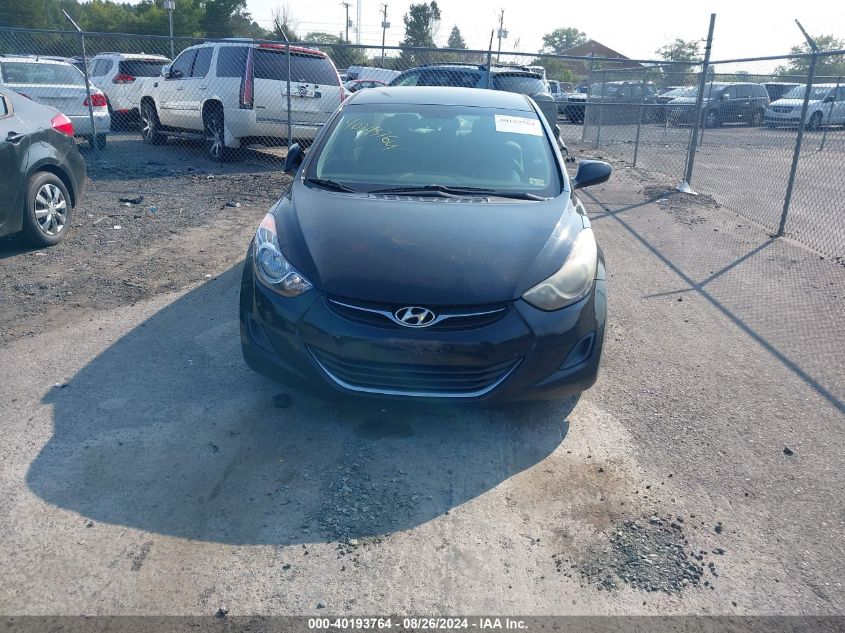 2011 Hyundai Elantra Gls (Ulsan Plant) VIN: KMHDH4AE2BU086608 Lot: 40193764