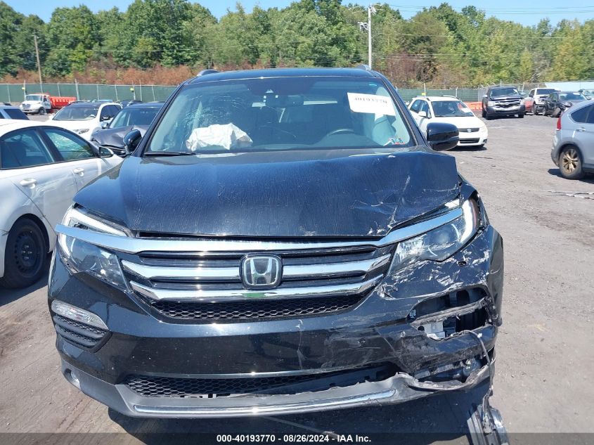 2017 Honda Pilot Touring VIN: 5FNYF6H94HB090774 Lot: 40193770