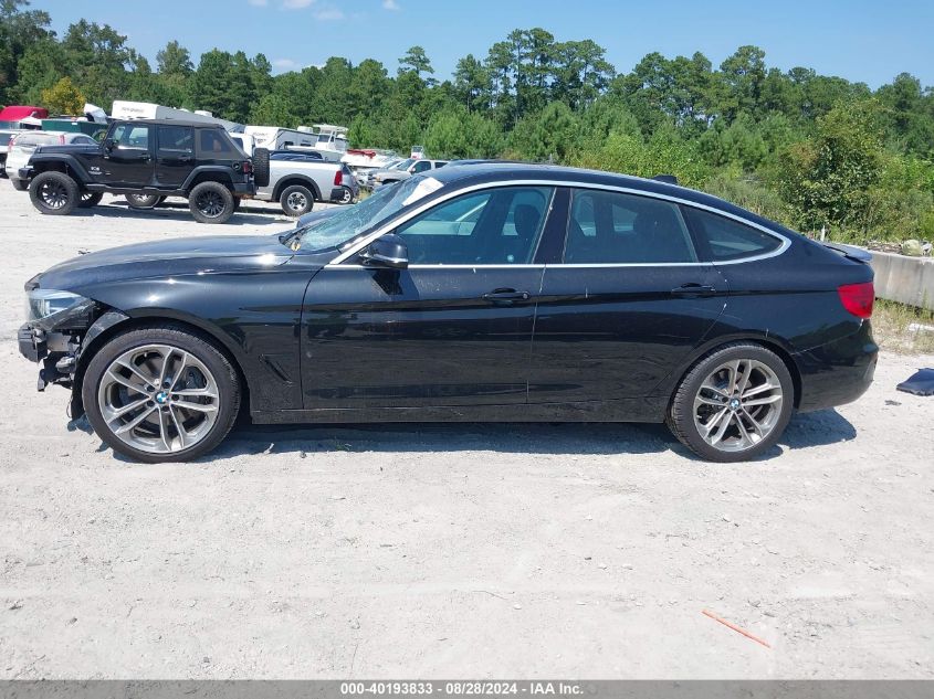 2017 BMW 340I Gran Turismo xDrive VIN: WBA8Y3C59HG450752 Lot: 40193833