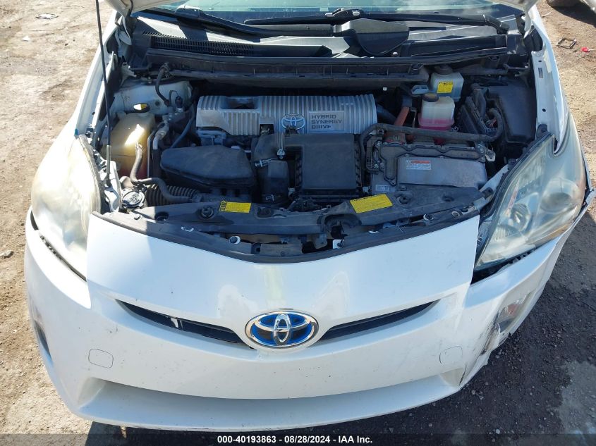 2011 Toyota Prius Two VIN: JTDKN3DU6B1455120 Lot: 40193863