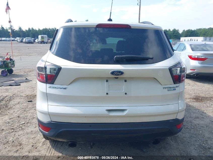 2017 Ford Escape Titanium VIN: 1FMCU9JD4HUB14283 Lot: 40193878