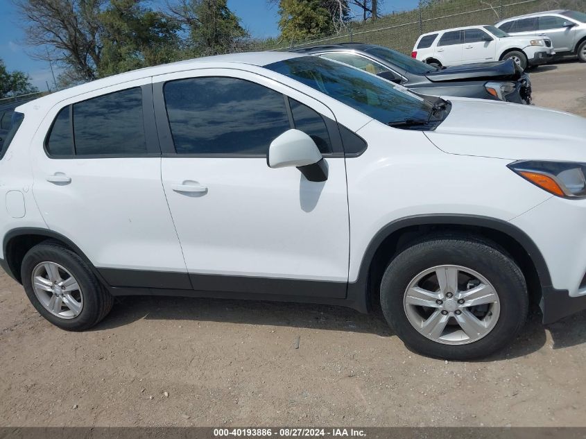 2020 Chevrolet Trax Awd Ls VIN: 3GNCJNSB8LL325337 Lot: 40193886