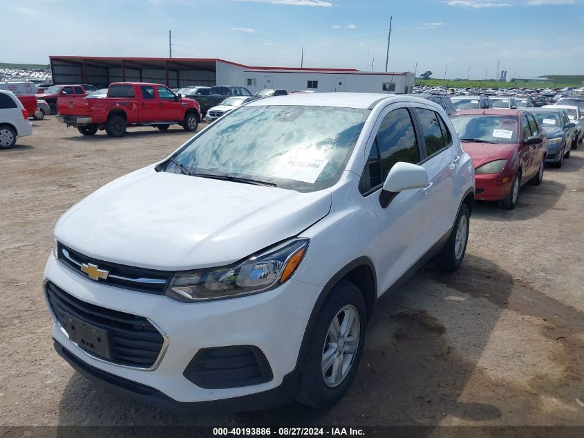 2020 Chevrolet Trax Awd Ls VIN: 3GNCJNSB8LL325337 Lot: 40193886