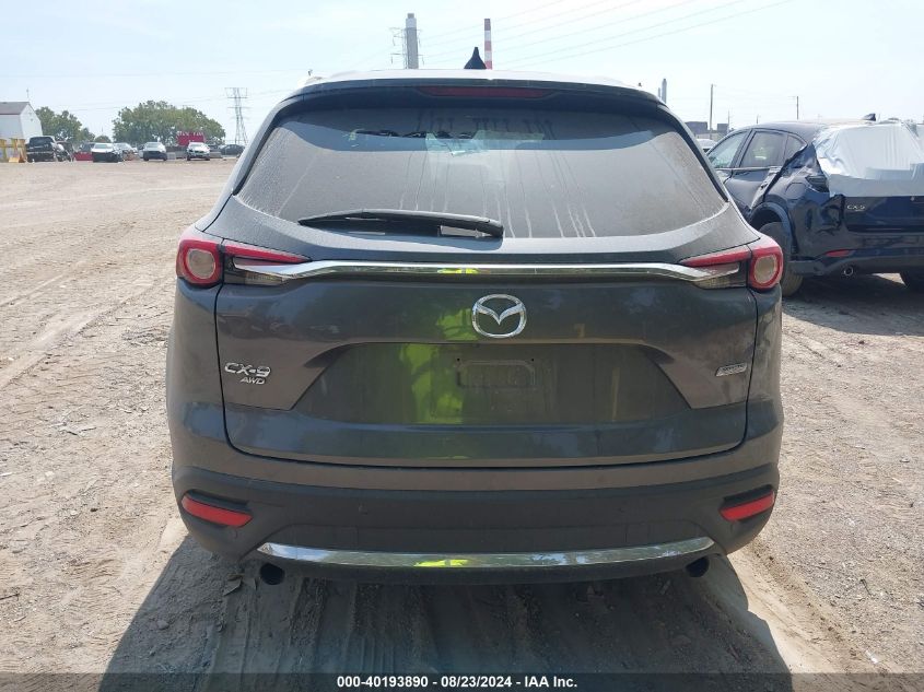 2018 Mazda Cx-9 Grand Touring VIN: JM3TCBDY3J0213033 Lot: 40193890