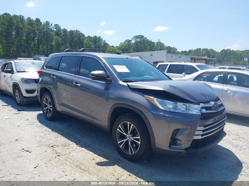 2018 Toyota Highlander Le VIN: 5TDZARFH6JS041429 Lot: 40193908