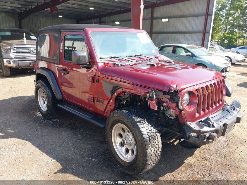 2021 Jeep Wrangler 80Th Anniversary 4X4/Freedom 4X4/Islander 4X4/Sport 4X4/Sport S 4X4/Willys 4X4/Willys Sport 4X4 VIN: 1C4GJXAN1MW726791 Lot: 40193926