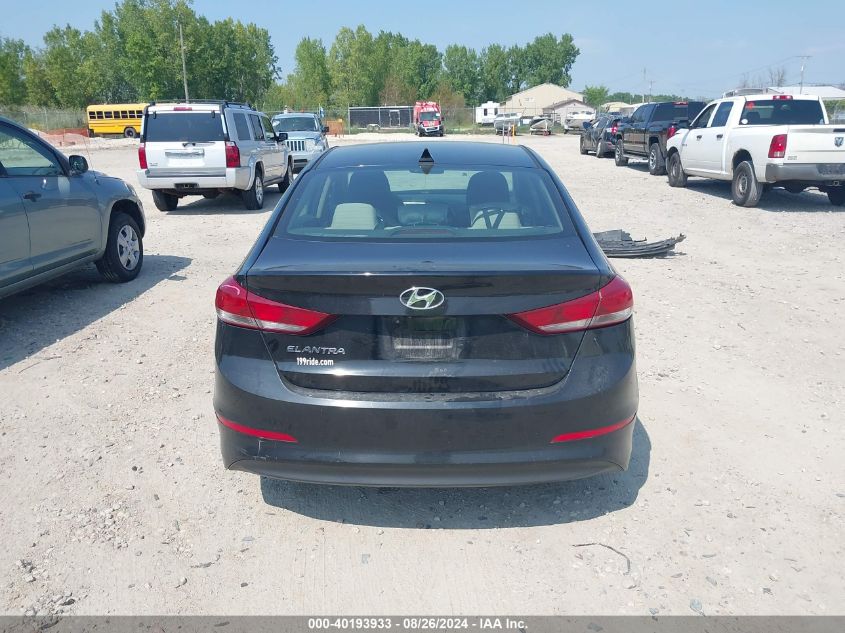 2018 Hyundai Elantra Sel VIN: KMHD84LFXJU543332 Lot: 40193933