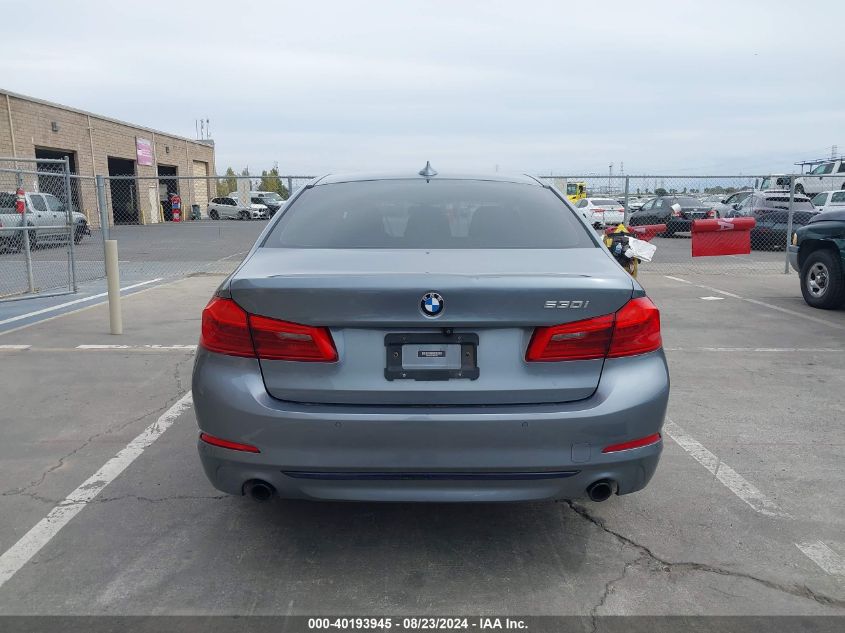 2018 BMW 530I VIN: WBAJA5C54JWA57354 Lot: 40193945