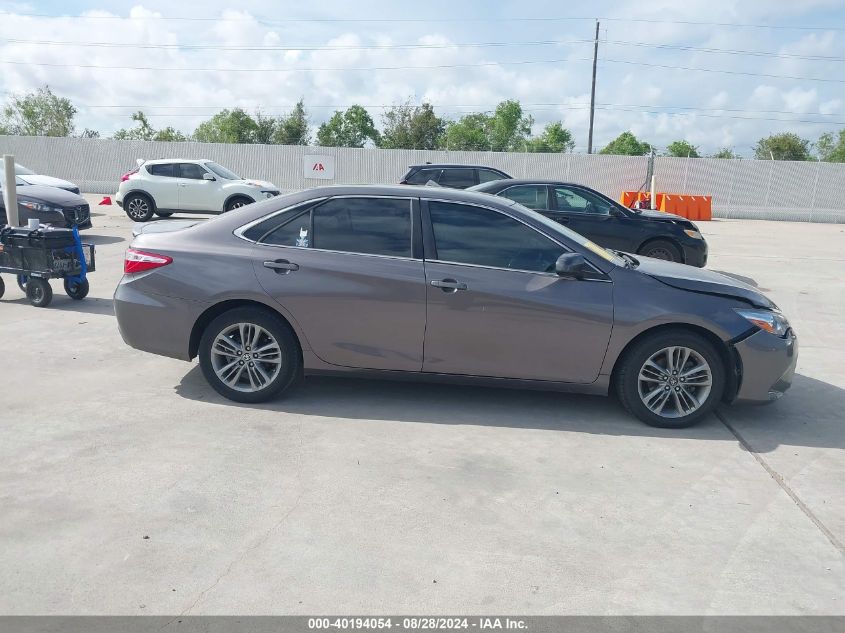 2016 Toyota Camry Se VIN: 4T1BF1FK4GU227549 Lot: 40194054