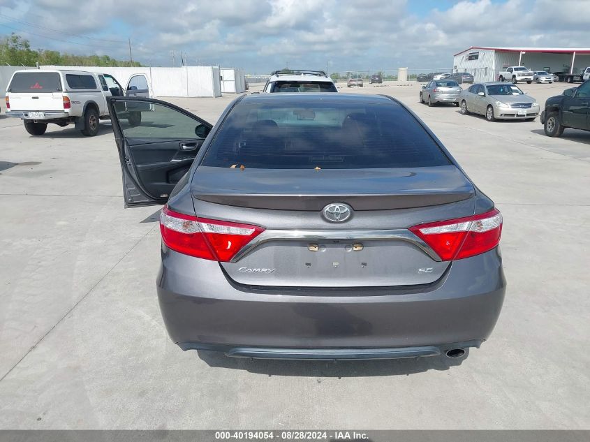 2016 Toyota Camry Se VIN: 4T1BF1FK4GU227549 Lot: 40194054