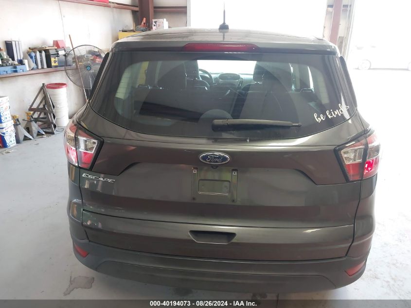 2017 Ford Escape S VIN: 1FMCU0F75HUE30869 Lot: 40194073