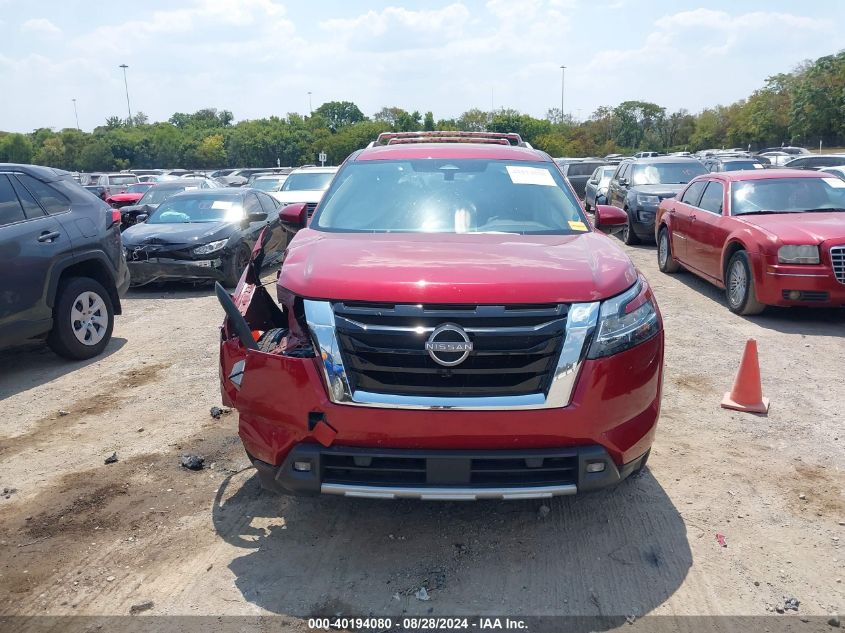 2022 Nissan Pathfinder Sl 4Wd VIN: 5N1DR3CC2NC259072 Lot: 40194080