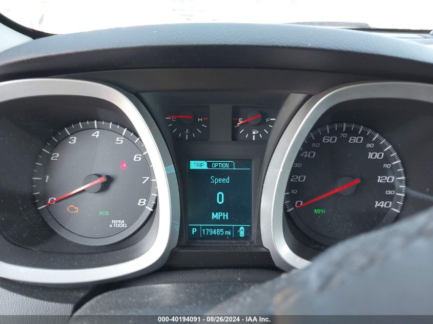 2013 Chevrolet Equinox 1Lt VIN: 1GNFLEEK5DZ114240 Lot: 40194091