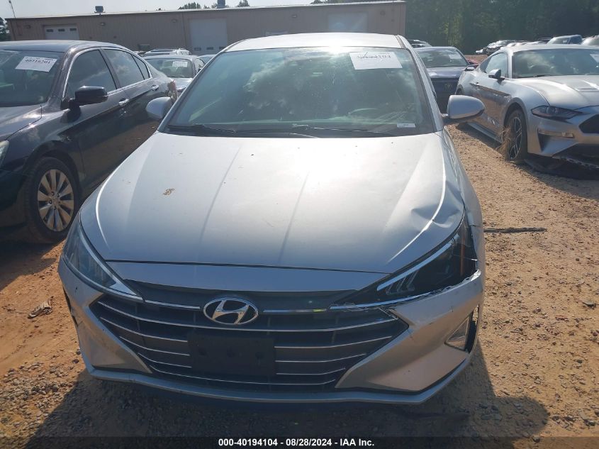 2019 Hyundai Elantra Sel VIN: 5NPD84LF7KH429501 Lot: 40194104