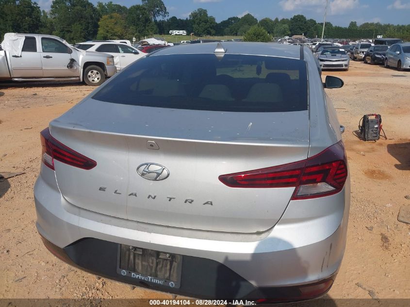 2019 Hyundai Elantra Sel VIN: 5NPD84LF7KH429501 Lot: 40194104