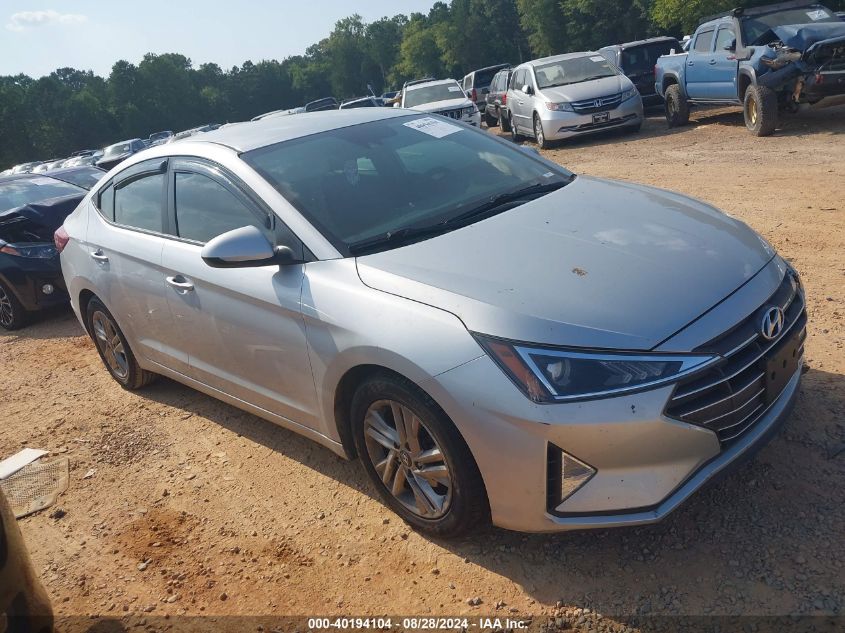 2019 HYUNDAI ELANTRA SEL - 5NPD84LF7KH429501