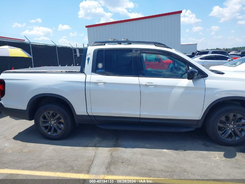 2021 Honda Ridgeline Sport VIN: 5FPYK3F12MB001213 Lot: 40194133