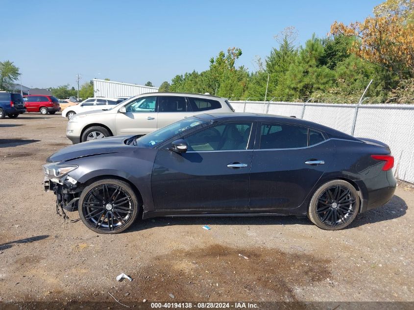 2017 Nissan Maxima 3.5 Sv VIN: 1N4AA6AP0HC424620 Lot: 40194138