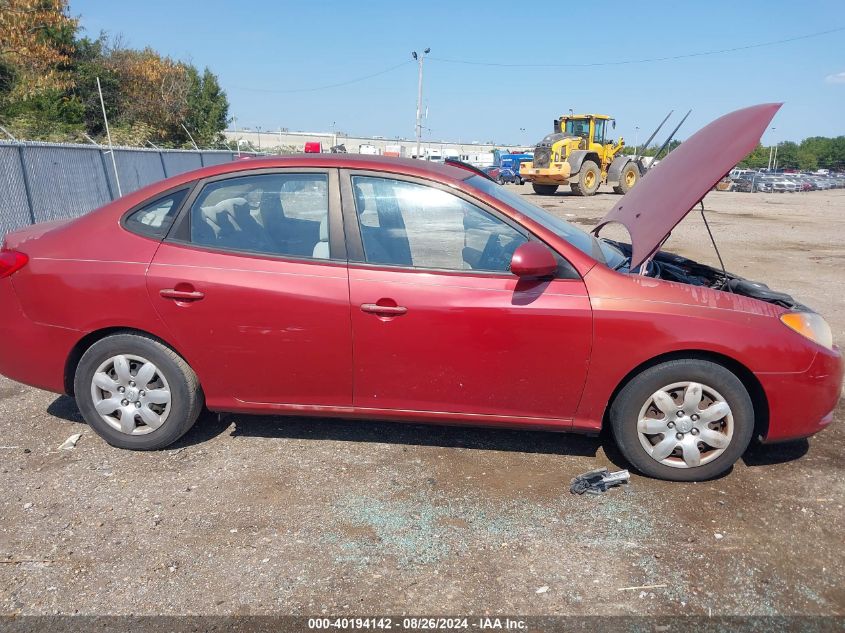 2008 Hyundai Elantra Gls/Se VIN: KMHDU46D18U299375 Lot: 40194142