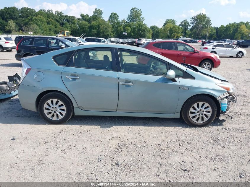 2013 Toyota Prius Plug-In VIN: JTDKN3DP3D3030827 Lot: 40194144