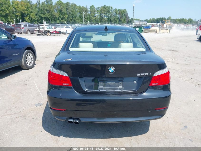 2009 BMW 528I xDrive VIN: WBANV13559C153096 Lot: 40194145