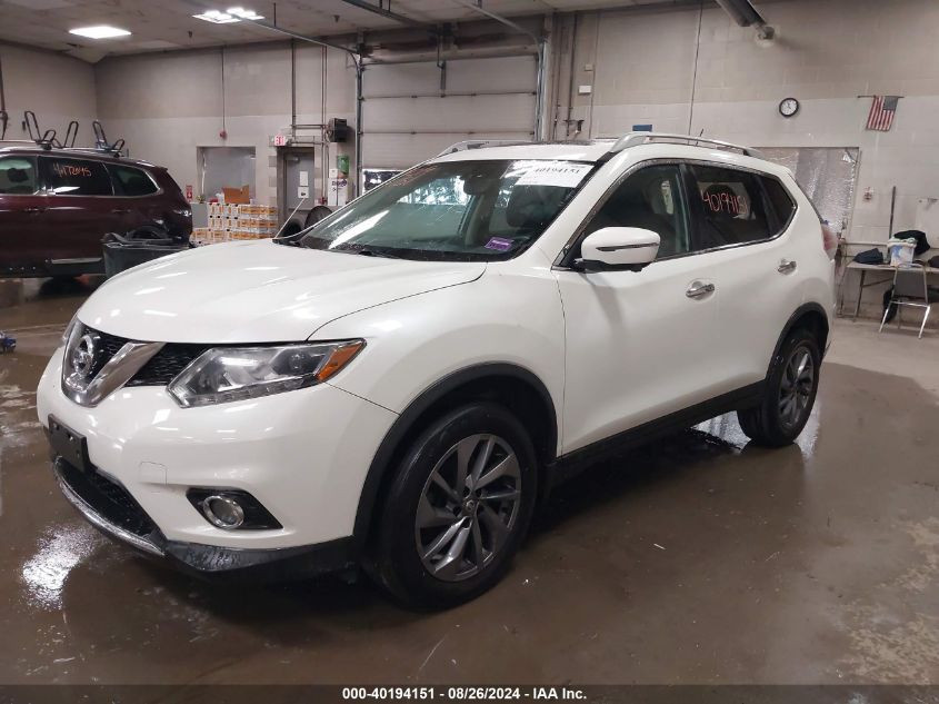 5N1AT2MV8GC884366 2016 NISSAN ROGUE - Image 2