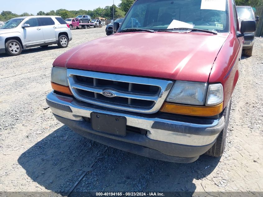 1998 Ford Ranger Splash/Xl/Xlt VIN: 1FTYR10CXWTA52994 Lot: 40194165