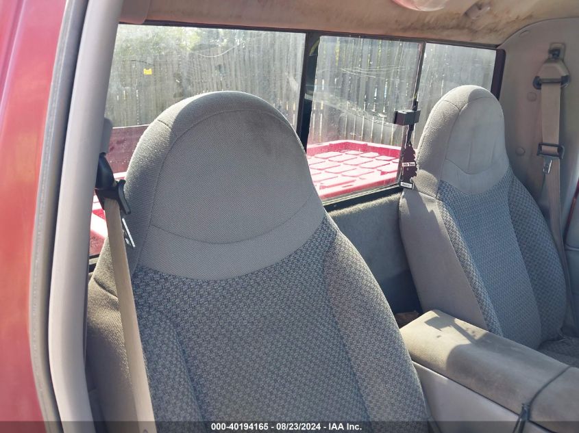 1998 Ford Ranger Splash/Xl/Xlt VIN: 1FTYR10CXWTA52994 Lot: 40194165