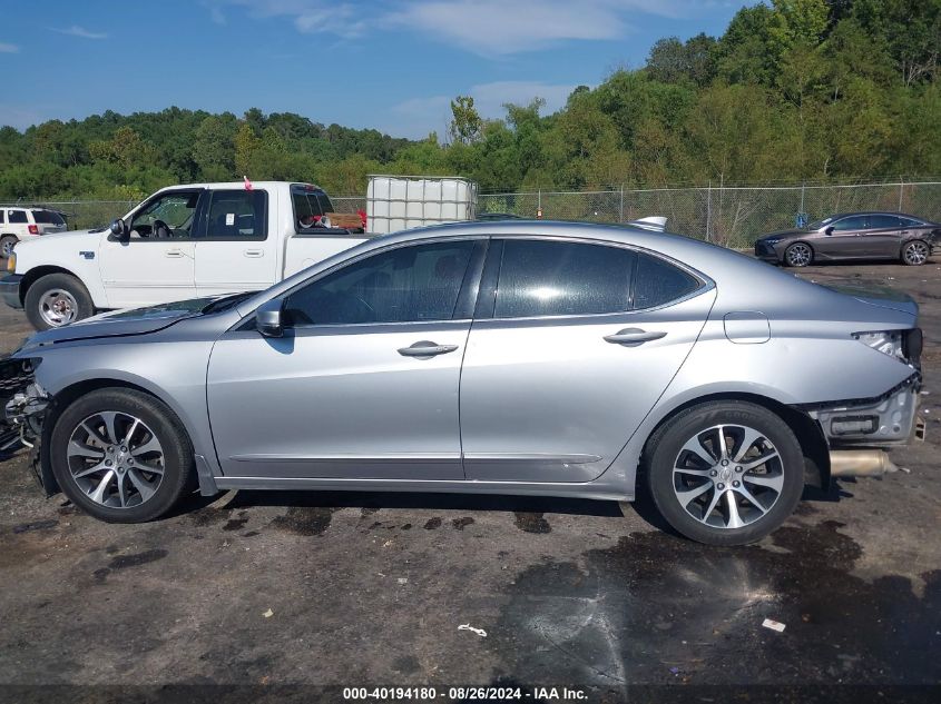 2017 Acura Tlx VIN: 19UUB1F39HA008222 Lot: 40194180