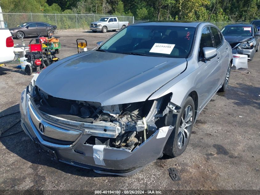 VIN 19UUB1F39HA008222 2017 ACURA TLX