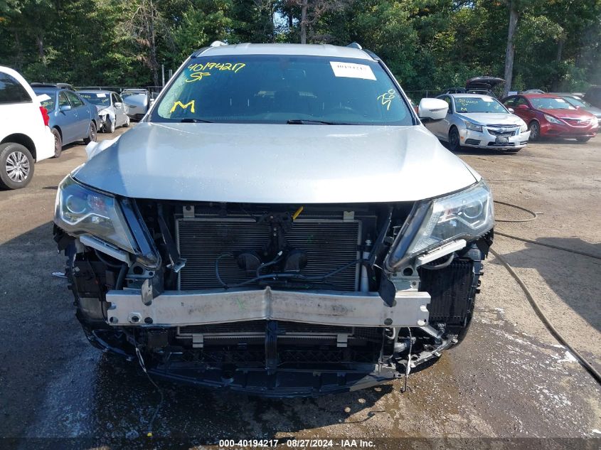 2018 Nissan Pathfinder Sv VIN: 5N1DR2MM8JC662095 Lot: 40194217