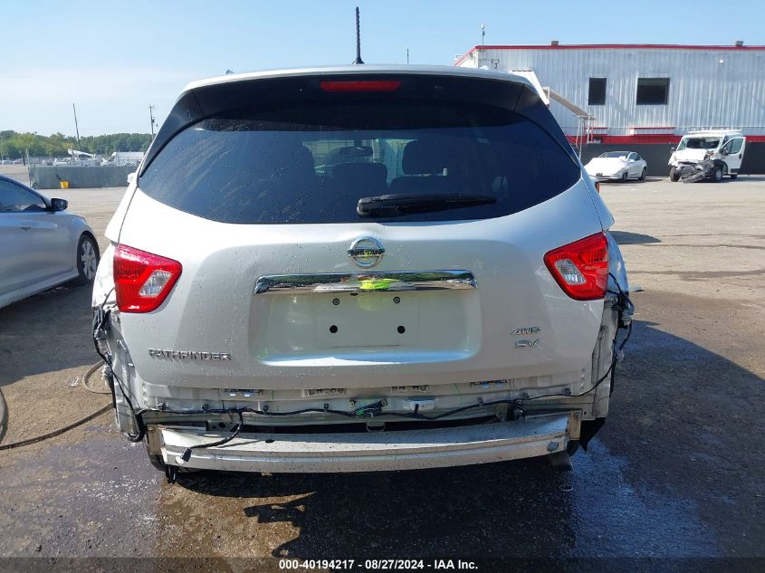 2018 Nissan Pathfinder Sv VIN: 5N1DR2MM8JC662095 Lot: 40194217