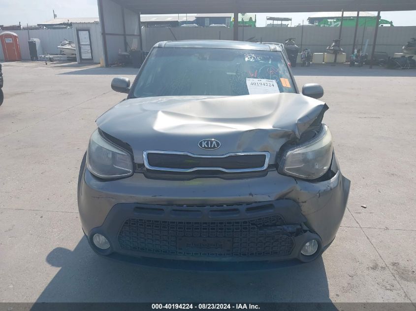 2015 Kia Soul + VIN: KNDJP3A57F7184378 Lot: 40194224