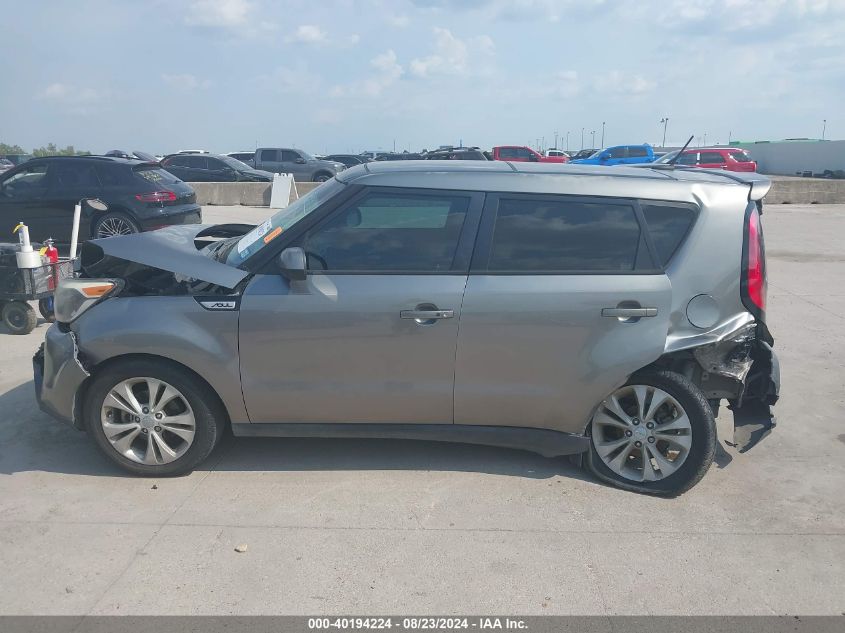 2015 Kia Soul + VIN: KNDJP3A57F7184378 Lot: 40194224