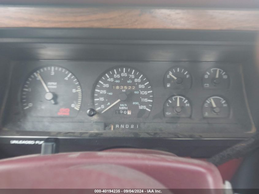 1B7GG23Y9PS157869 1993 Dodge Dakota