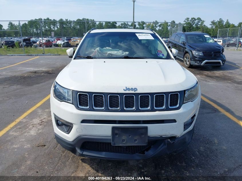 2019 Jeep Compass Latitude 4X4 VIN: 3C4NJDBBXKT628498 Lot: 40194263