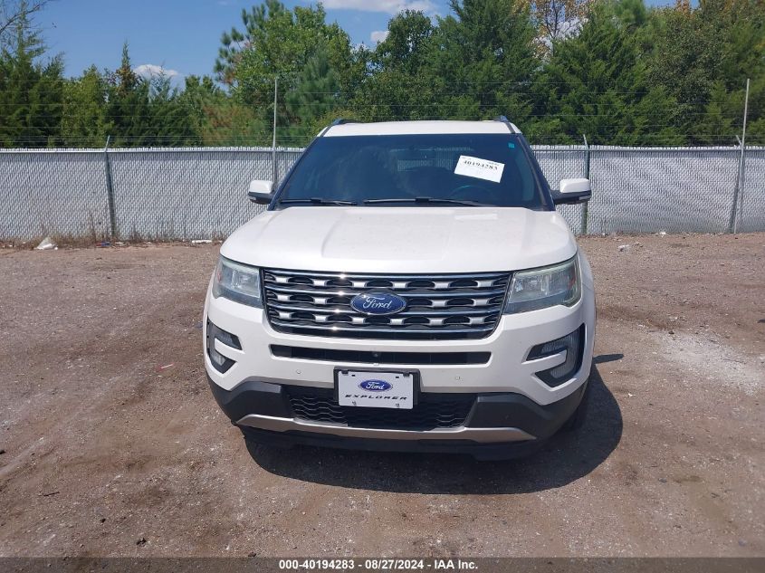 2017 Ford Explorer Limited VIN: 1FM5K7FH3HGA69110 Lot: 40194283