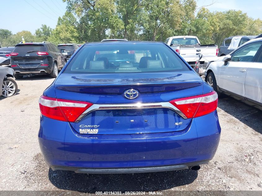 2015 Toyota Camry Se VIN: 4T1BF1FK3FU920949 Lot: 40194303